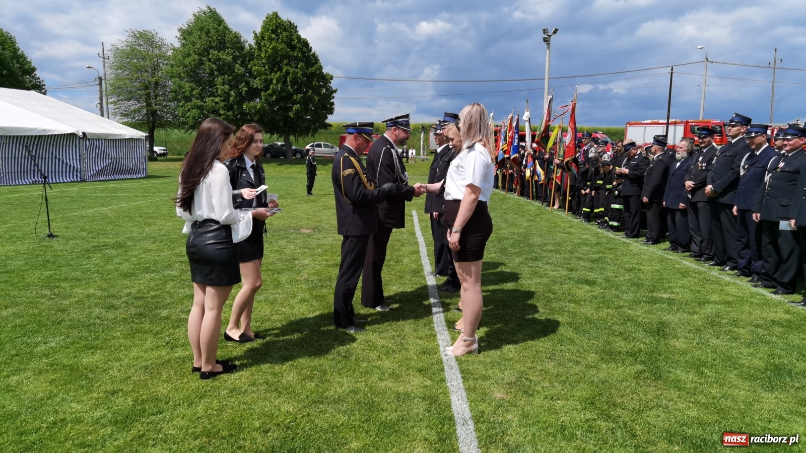 Zdjęcie w galerii na portalu naszraciborz.pl: Strażackie święto w Pietraszynie. 110-lat miejscowej OSP [FOTO i WIDEO] wiadomości z regionu