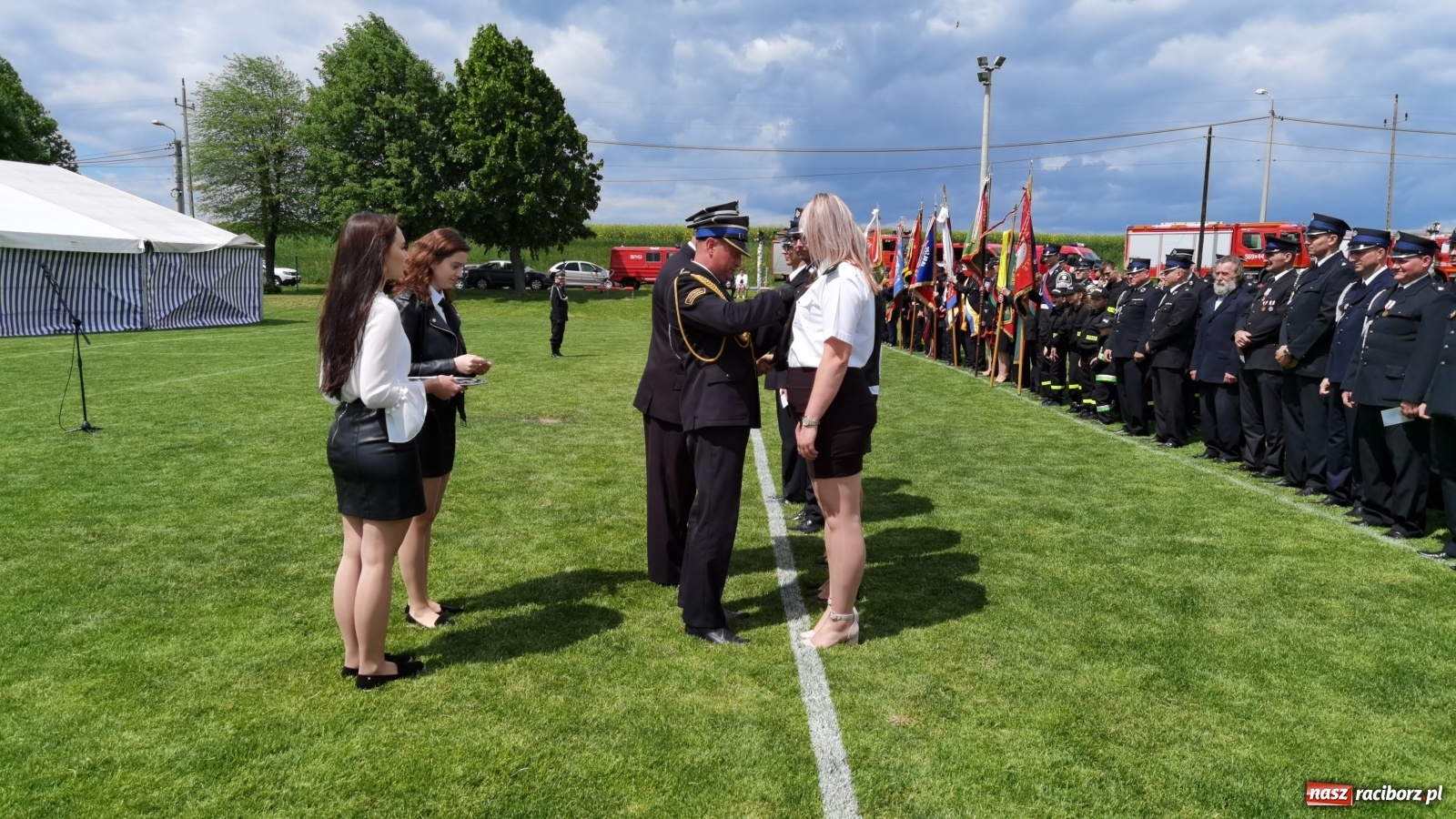 Zdjęcie w galerii na portalu naszraciborz.pl: Strażackie święto w Pietraszynie. 110-lat miejscowej OSP [FOTO i WIDEO] wiadomości z regionu