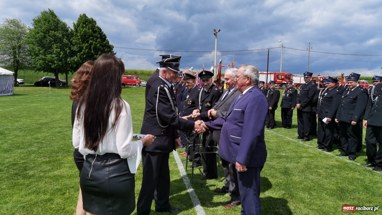 Zdjęcie w galerii na portalu naszraciborz.pl: Strażackie święto w Pietraszynie. 110-lat miejscowej OSP [FOTO i WIDEO] wiadomości z regionu