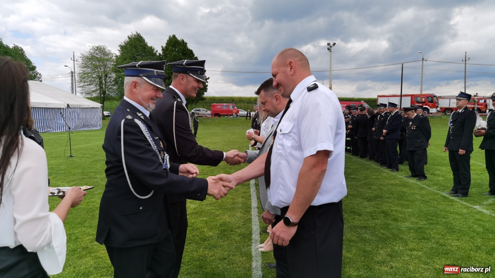 Zdjęcie w galerii na portalu naszraciborz.pl: Strażackie święto w Pietraszynie. 110-lat miejscowej OSP [FOTO i WIDEO] wiadomości z regionu