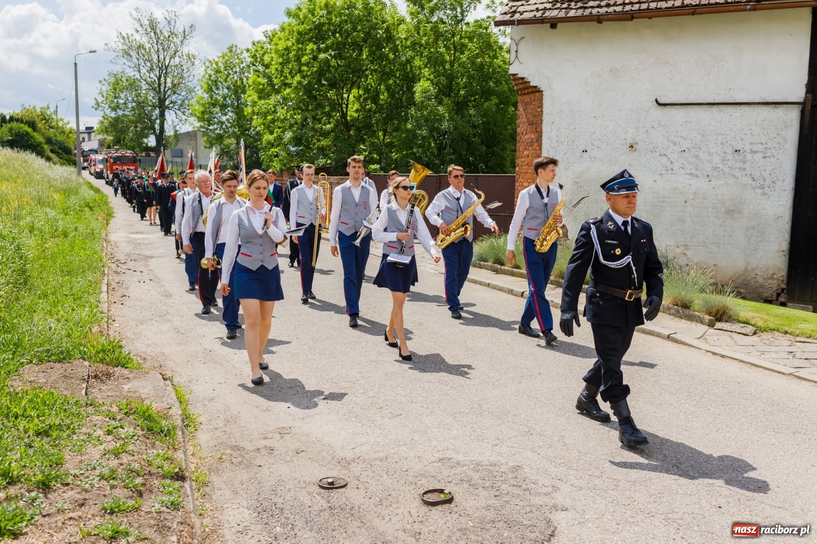 Zdjęcie w galerii na portalu naszraciborz.pl: Strażackie święto w Pietraszynie. 110-lat miejscowej OSP [FOTO i WIDEO] wiadomości z regionu