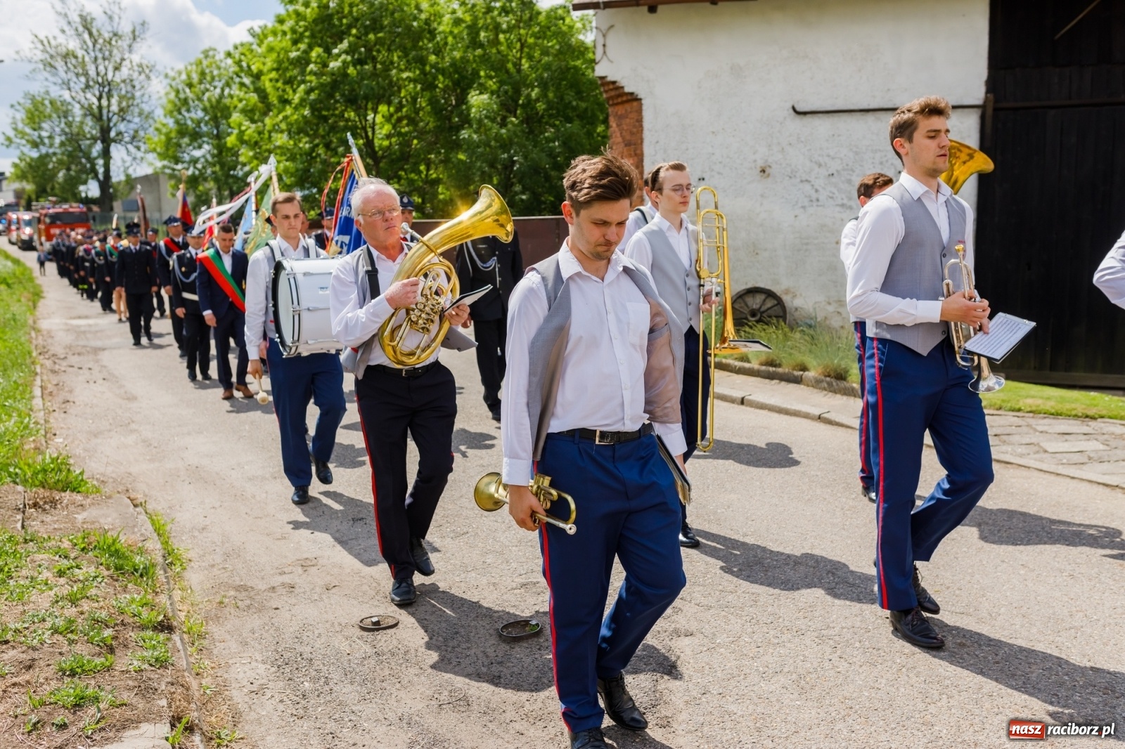 Zdjęcie w galerii na portalu naszraciborz.pl: Strażackie święto w Pietraszynie. 110-lat miejscowej OSP [FOTO i WIDEO] wiadomości z regionu