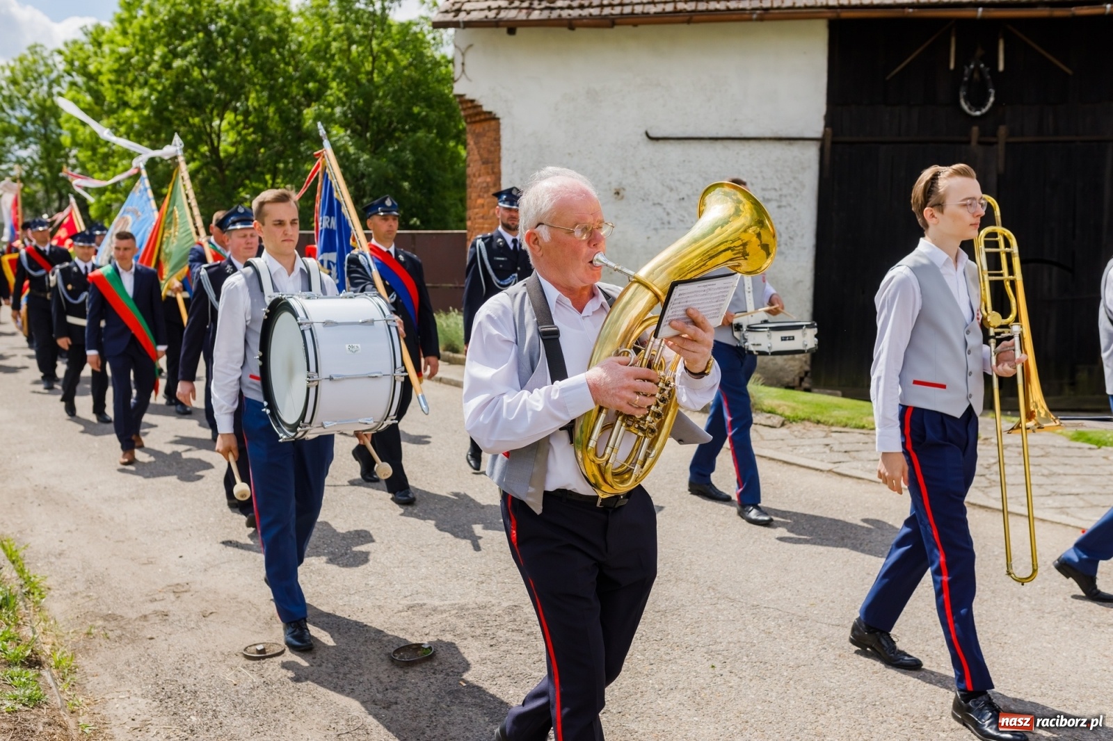 Zdjęcie w galerii na portalu naszraciborz.pl: Strażackie święto w Pietraszynie. 110-lat miejscowej OSP [FOTO i WIDEO] wiadomości z regionu
