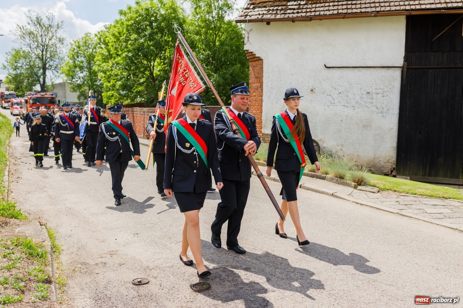 Zdjęcie w galerii na portalu naszraciborz.pl: Strażackie święto w Pietraszynie. 110-lat miejscowej OSP [FOTO i WIDEO] wiadomości z regionu