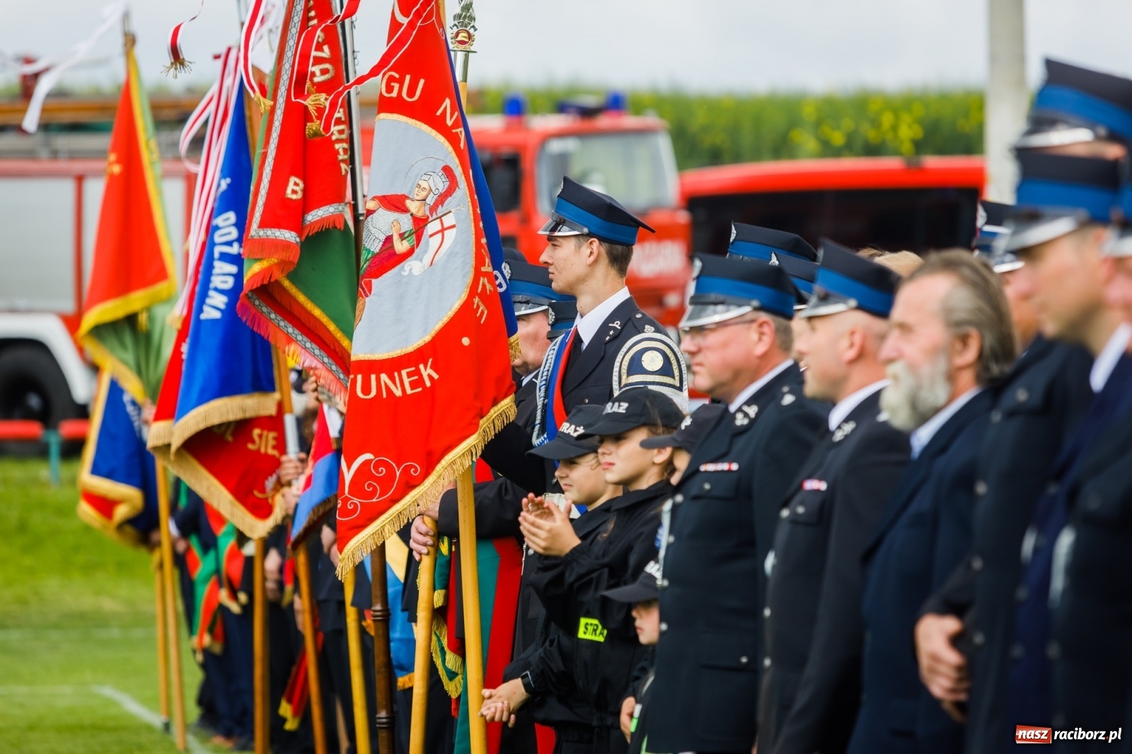 Zdjęcie w galerii na portalu naszraciborz.pl: Strażackie święto w Pietraszynie. 110-lat miejscowej OSP [FOTO i WIDEO] wiadomości z regionu