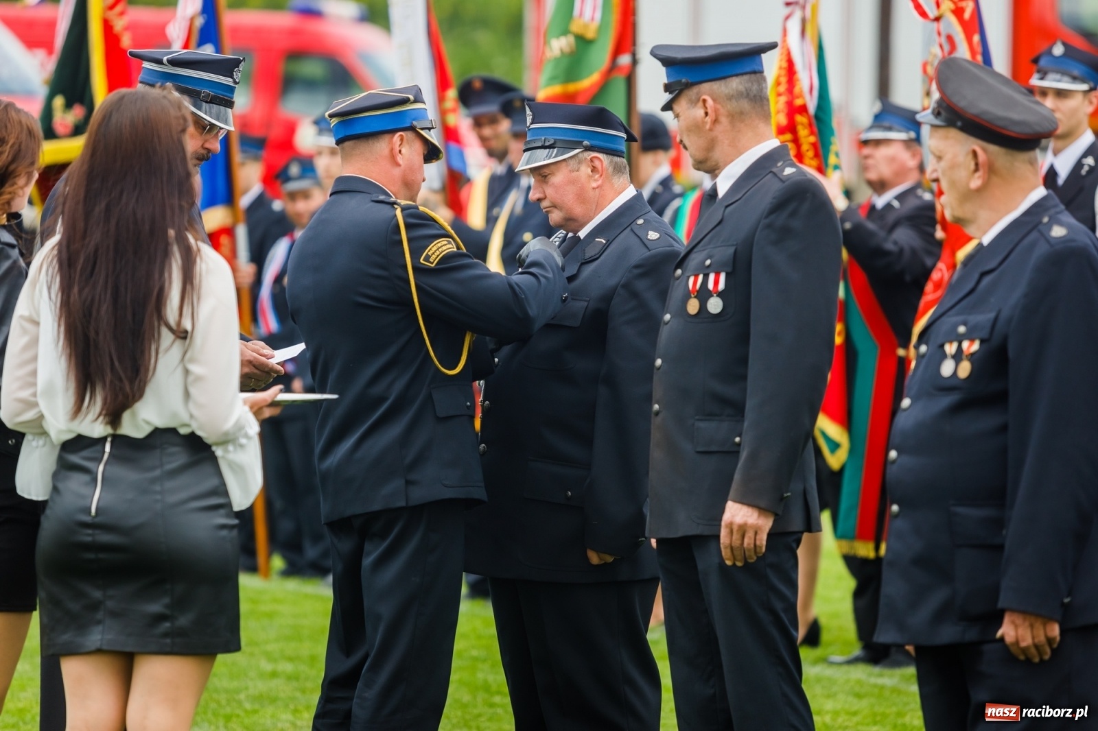 Zdjęcie w galerii na portalu naszraciborz.pl: Strażackie święto w Pietraszynie. 110-lat miejscowej OSP [FOTO i WIDEO] wiadomości z regionu