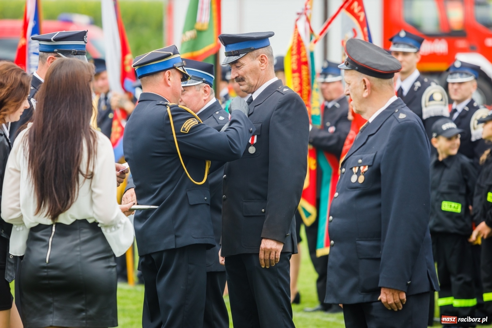 Zdjęcie w galerii na portalu naszraciborz.pl: Strażackie święto w Pietraszynie. 110-lat miejscowej OSP [FOTO i WIDEO] wiadomości z regionu