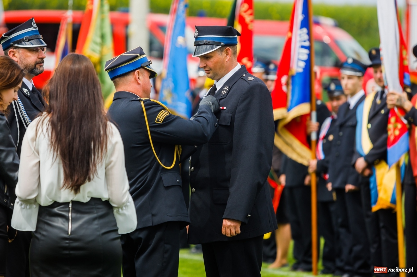 Zdjęcie w galerii na portalu naszraciborz.pl: Strażackie święto w Pietraszynie. 110-lat miejscowej OSP [FOTO i WIDEO] wiadomości z regionu