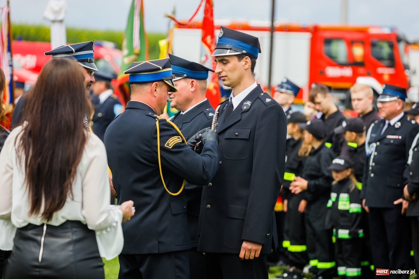 Zdjęcie w galerii na portalu naszraciborz.pl: Strażackie święto w Pietraszynie. 110-lat miejscowej OSP [FOTO i WIDEO] wiadomości z regionu