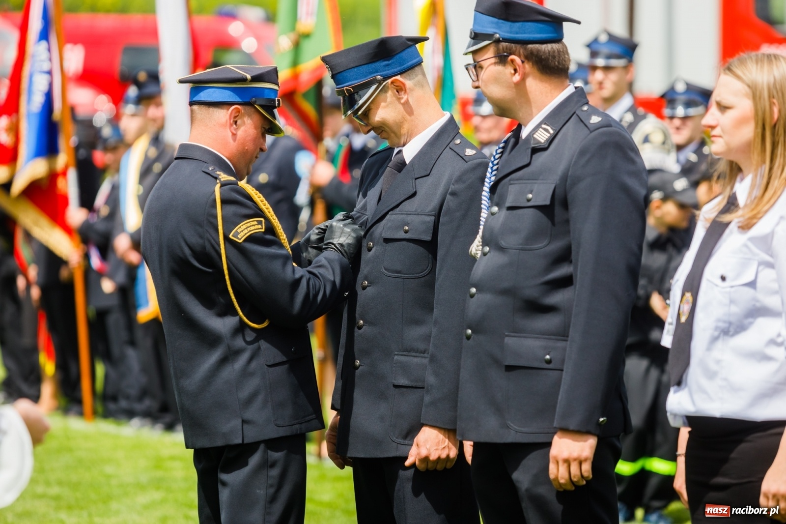Zdjęcie w galerii na portalu naszraciborz.pl: Strażackie święto w Pietraszynie. 110-lat miejscowej OSP [FOTO i WIDEO] wiadomości z regionu