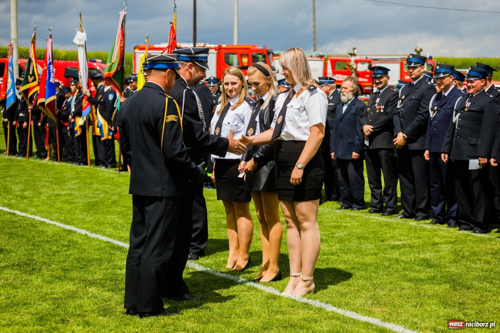 Zdjęcie w galerii na portalu naszraciborz.pl: Strażackie święto w Pietraszynie. 110-lat miejscowej OSP [FOTO i WIDEO] wiadomości z regionu