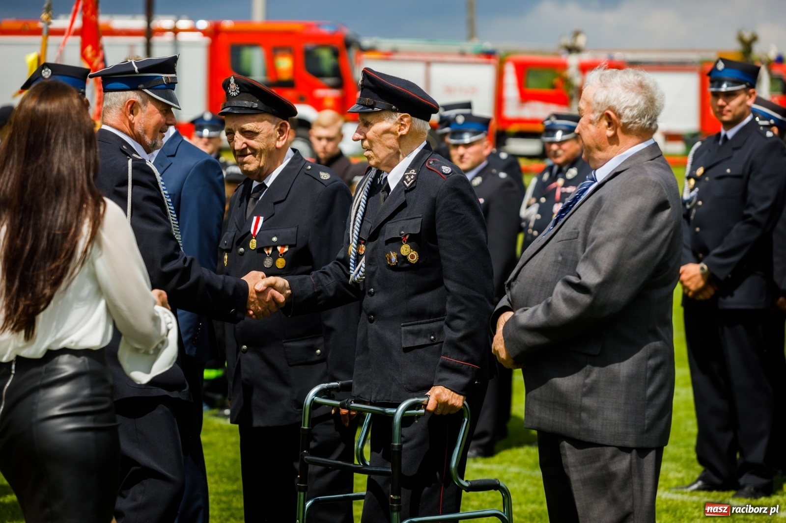 Zdjęcie w galerii na portalu naszraciborz.pl: Strażackie święto w Pietraszynie. 110-lat miejscowej OSP [FOTO i WIDEO] wiadomości z regionu