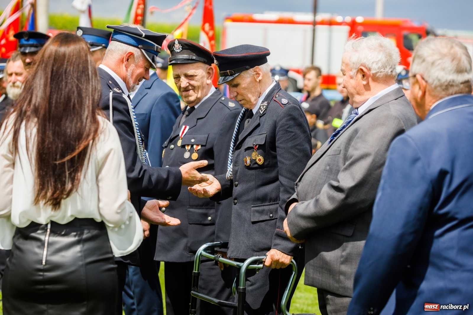 Zdjęcie w galerii na portalu naszraciborz.pl: Strażackie święto w Pietraszynie. 110-lat miejscowej OSP [FOTO i WIDEO] wiadomości z regionu