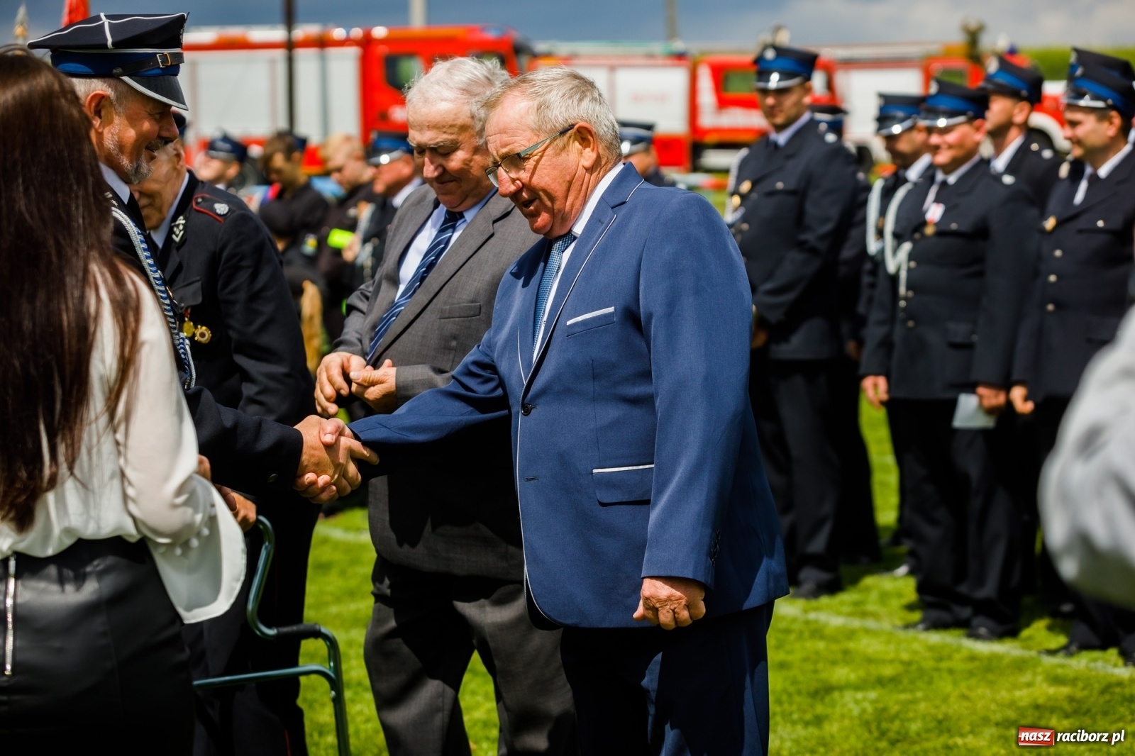 Zdjęcie w galerii na portalu naszraciborz.pl: Strażackie święto w Pietraszynie. 110-lat miejscowej OSP [FOTO i WIDEO] wiadomości z regionu