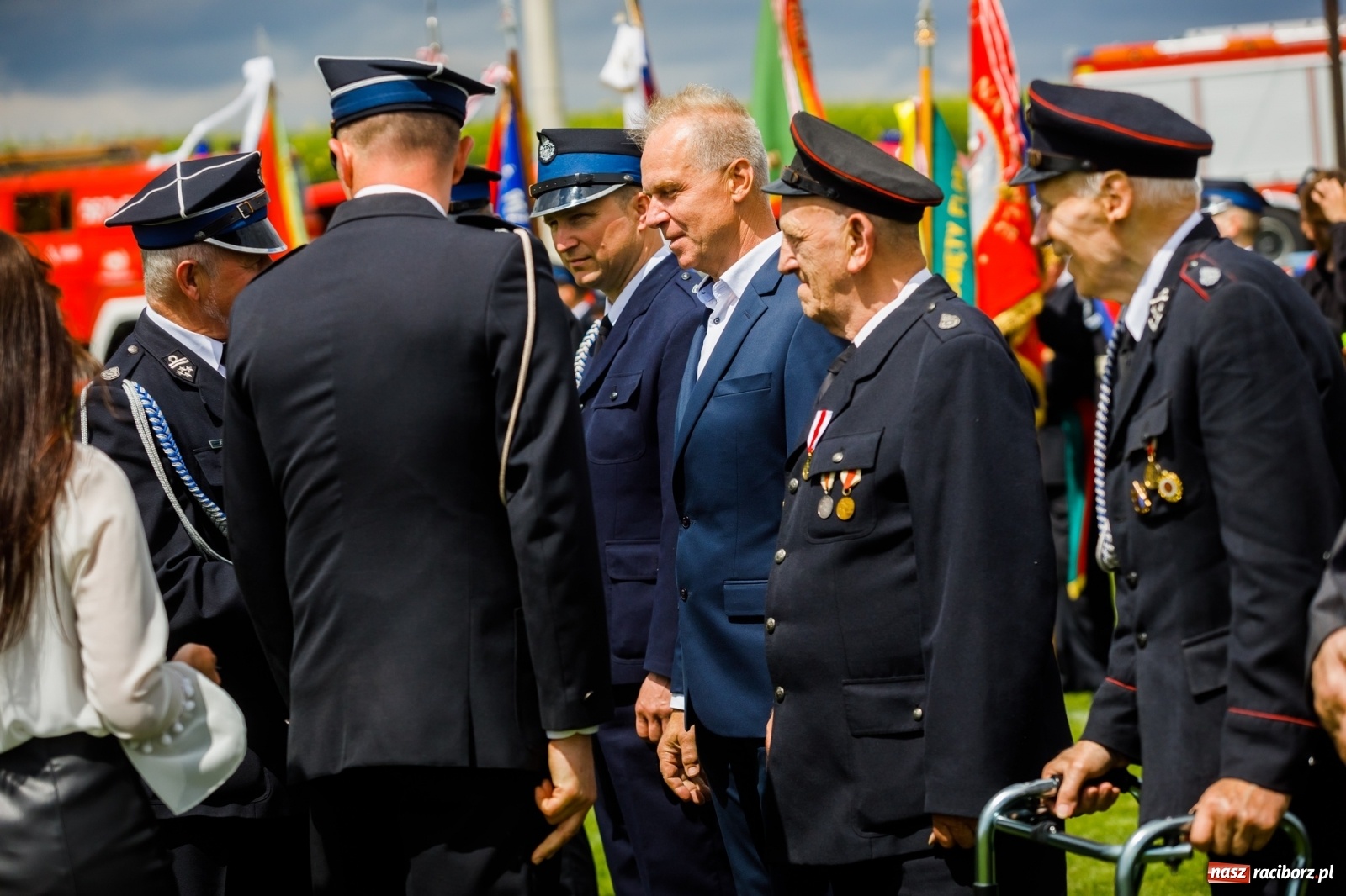 Zdjęcie w galerii na portalu naszraciborz.pl: Strażackie święto w Pietraszynie. 110-lat miejscowej OSP [FOTO i WIDEO] wiadomości z regionu