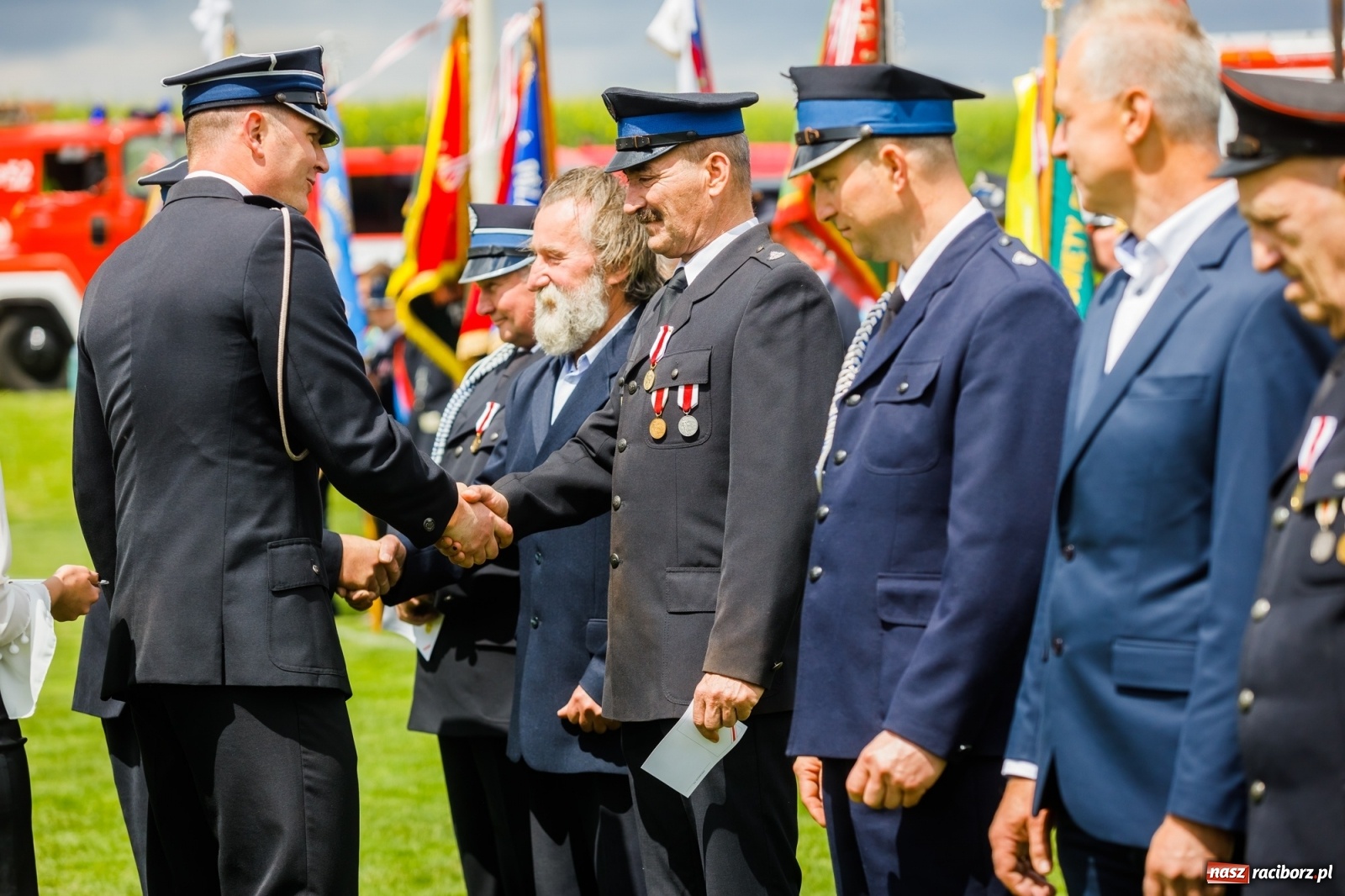 Zdjęcie w galerii na portalu naszraciborz.pl: Strażackie święto w Pietraszynie. 110-lat miejscowej OSP [FOTO i WIDEO] wiadomości z regionu
