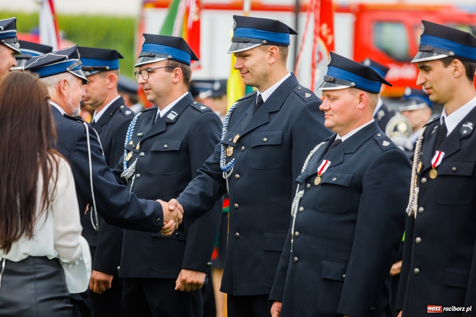 Zdjęcie w galerii na portalu naszraciborz.pl: Strażackie święto w Pietraszynie. 110-lat miejscowej OSP [FOTO i WIDEO] wiadomości z regionu