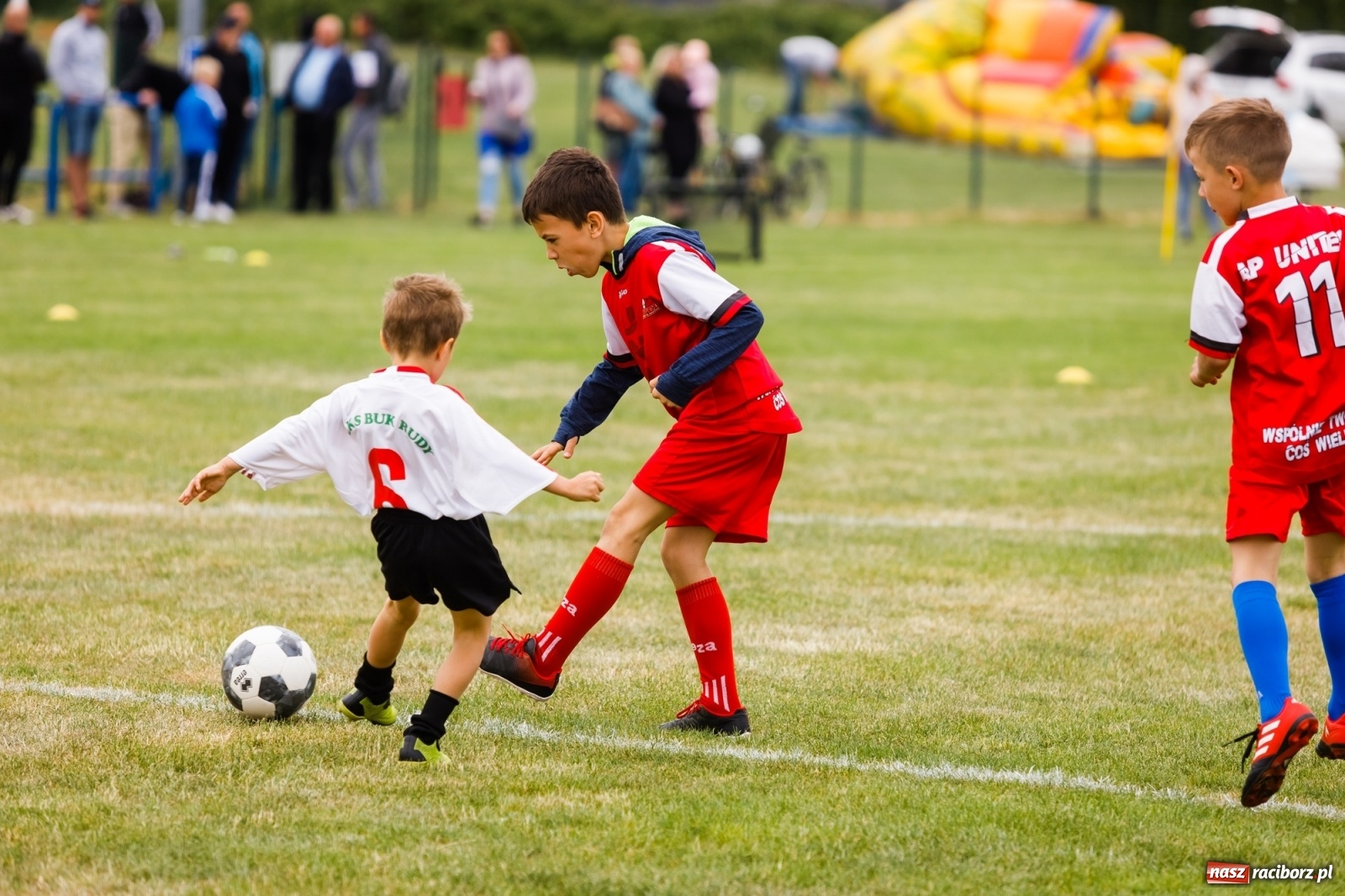 Zdjęcie w galerii na portalu naszraciborz.pl: Emocje połączone z frajdą. II Turniej Małych Bajtlów za nami [FOTO] wiadomości z regionu