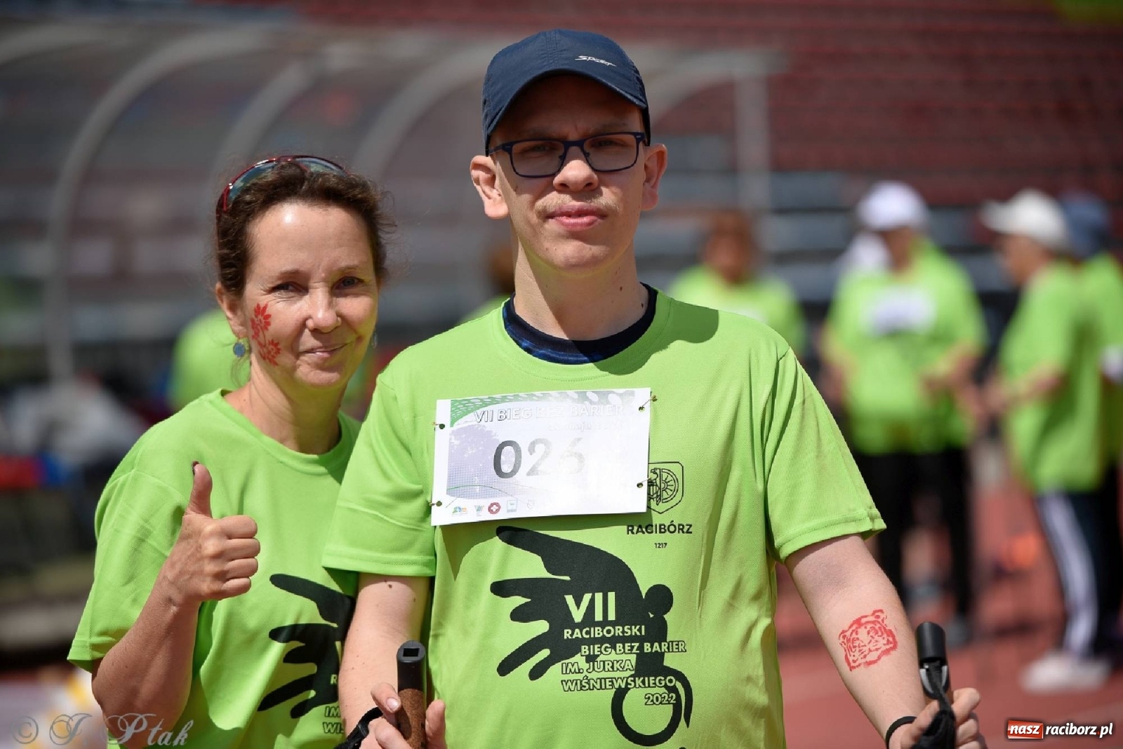 Zdjęcie w galerii na portalu naszraciborz.pl: Raciborski Bieg Bez Barier [FOTO] wiadomości z regionu
