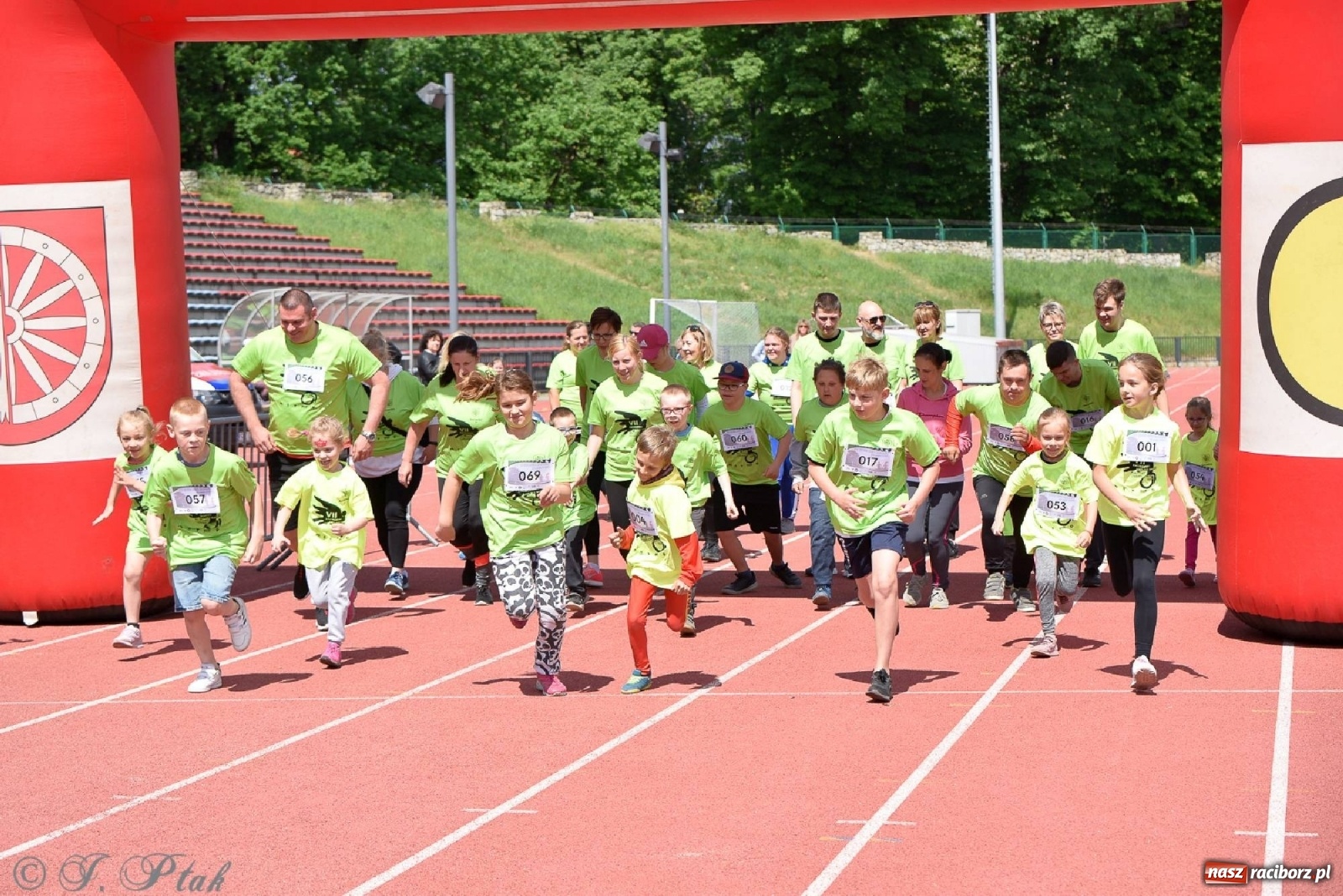 Zdjęcie w galerii na portalu naszraciborz.pl: Raciborski Bieg Bez Barier [FOTO] wiadomości z regionu