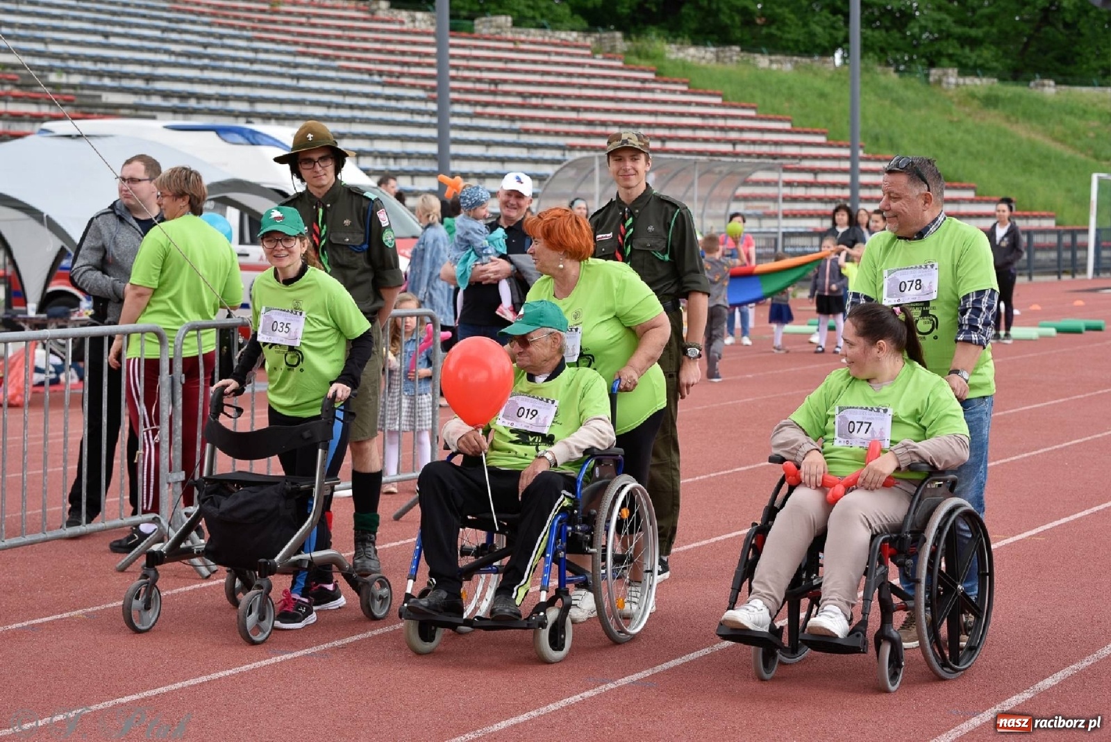Zdjęcie w galerii na portalu naszraciborz.pl: Raciborski Bieg Bez Barier [FOTO] wiadomości z regionu