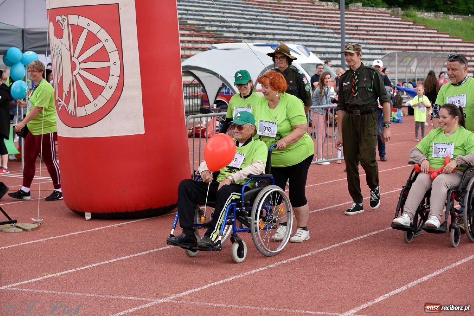 Zdjęcie w galerii na portalu naszraciborz.pl: Raciborski Bieg Bez Barier [FOTO] wiadomości z regionu