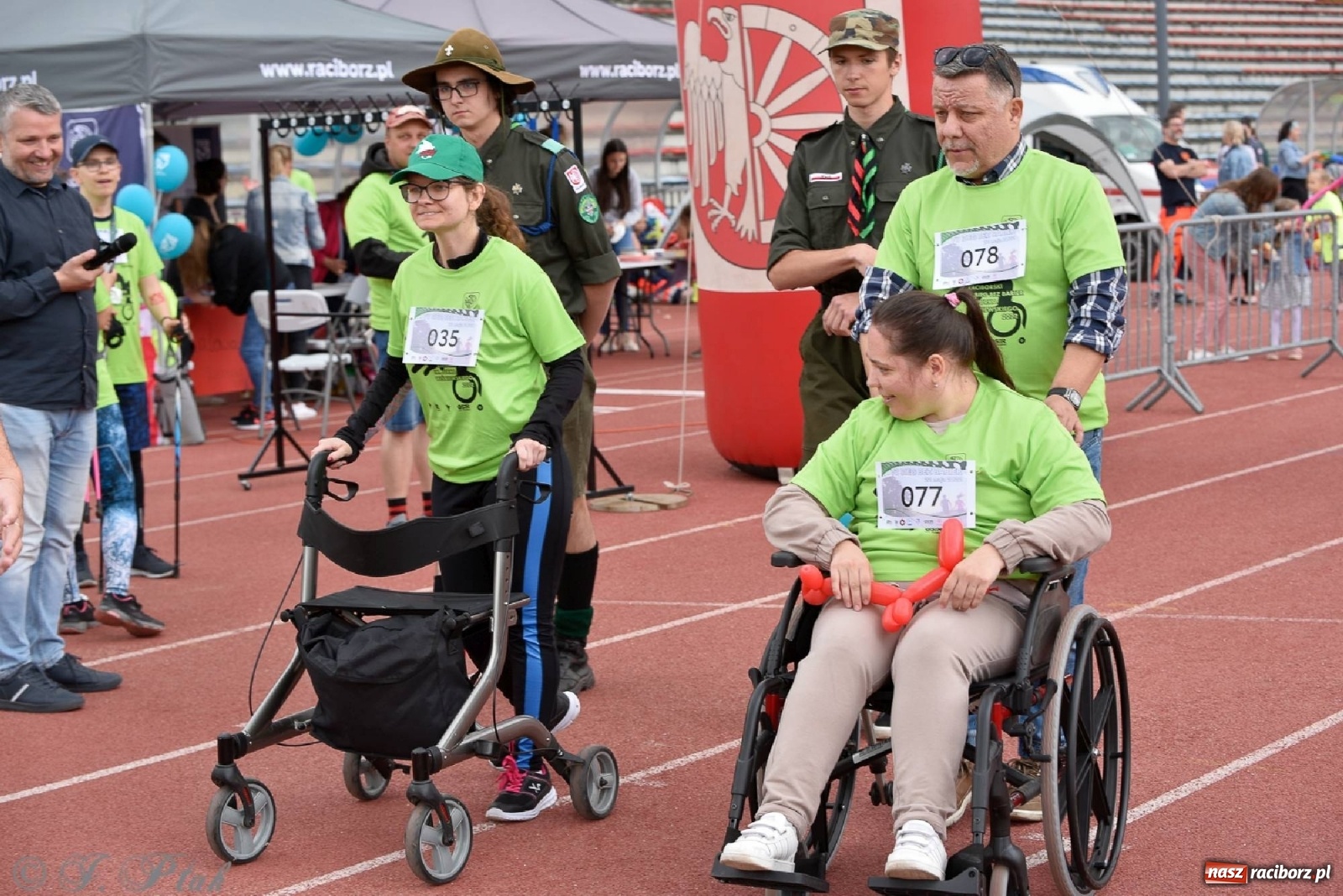 Zdjęcie w galerii na portalu naszraciborz.pl: Raciborski Bieg Bez Barier [FOTO] wiadomości z regionu