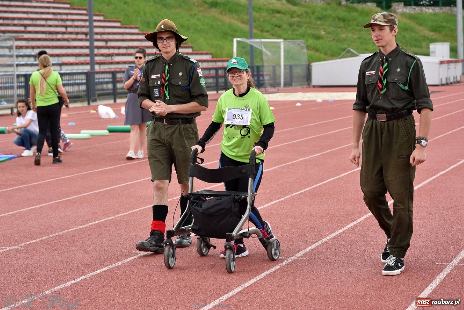 Zdjęcie w galerii na portalu naszraciborz.pl: Raciborski Bieg Bez Barier [FOTO] wiadomości z regionu