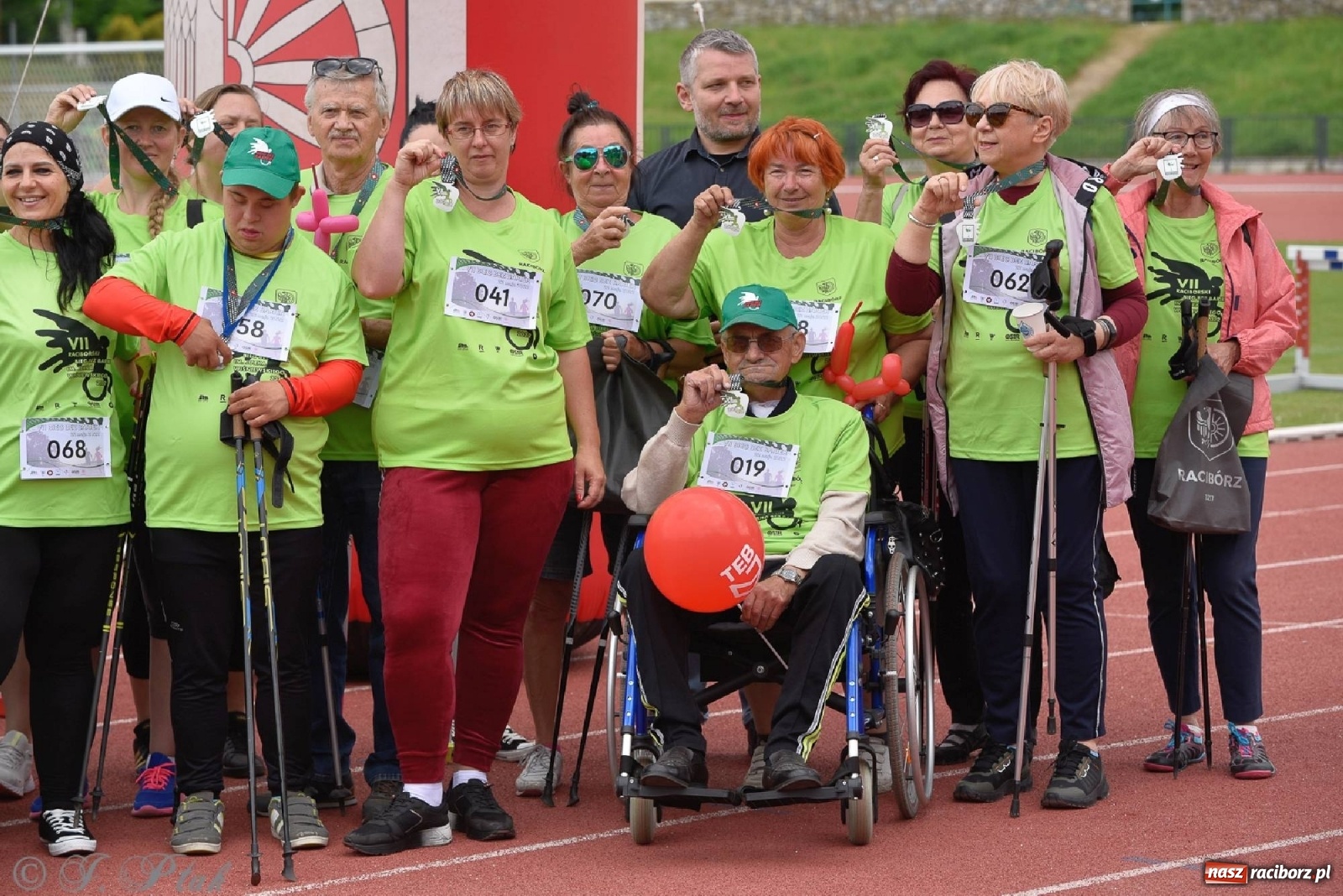 Zdjęcie w galerii na portalu naszraciborz.pl: Raciborski Bieg Bez Barier [FOTO] wiadomości z regionu