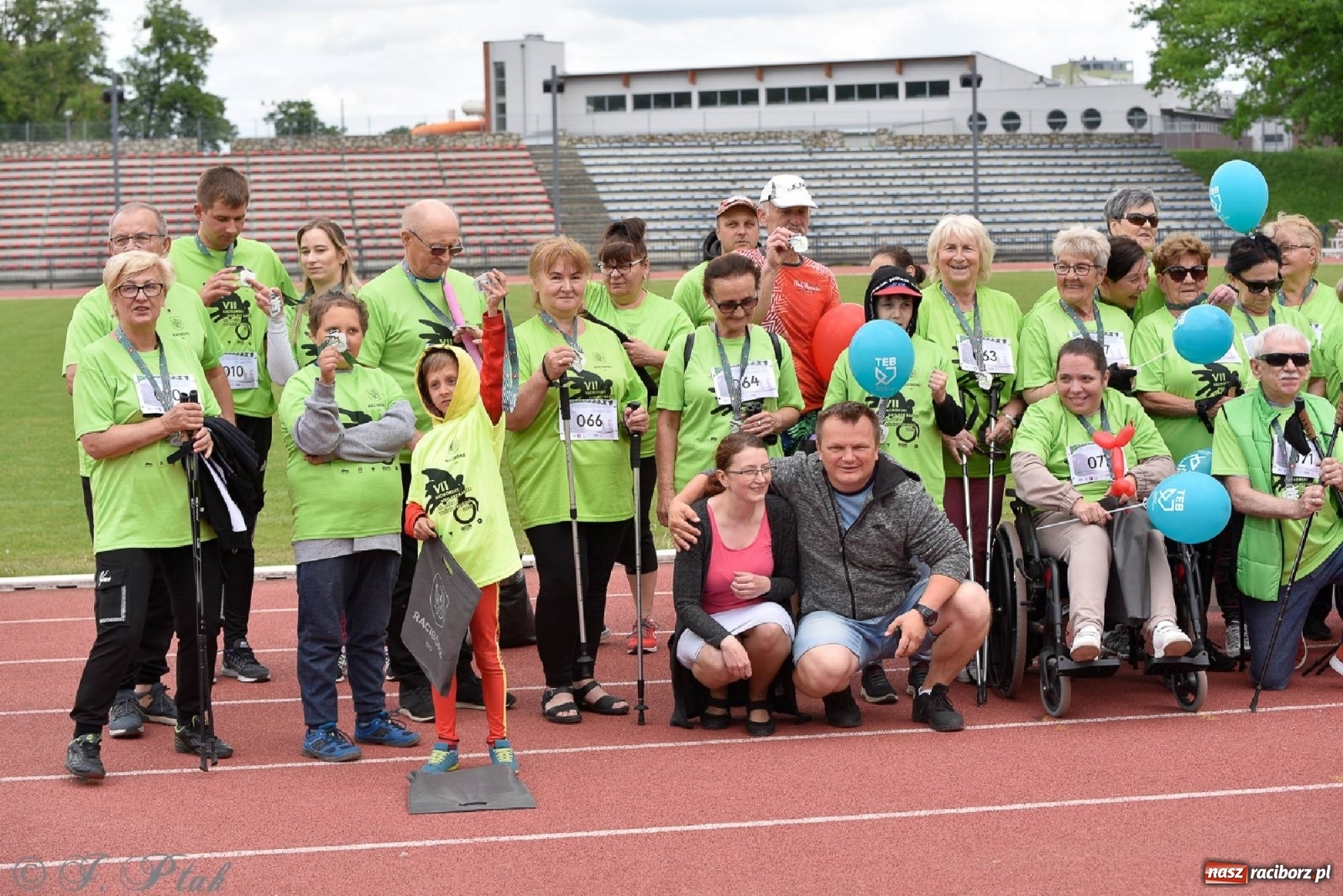 Zdjęcie w galerii na portalu naszraciborz.pl: Raciborski Bieg Bez Barier [FOTO] wiadomości z regionu
