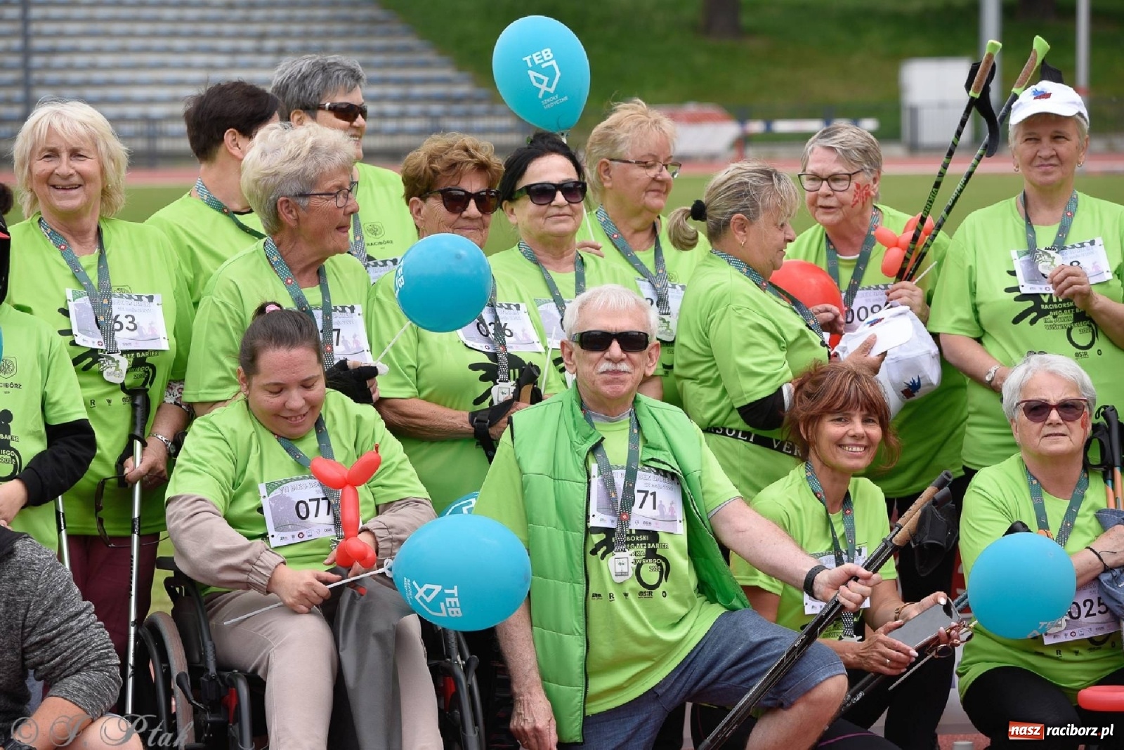 Zdjęcie w galerii na portalu naszraciborz.pl: Raciborski Bieg Bez Barier [FOTO] wiadomości z regionu