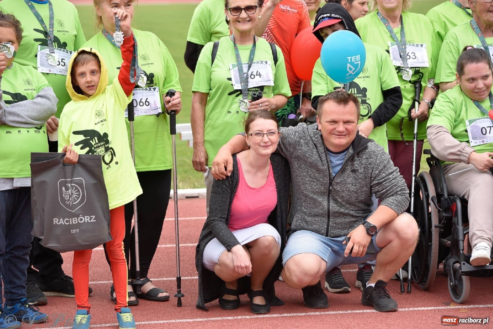 Zdjęcie w galerii na portalu naszraciborz.pl: Raciborski Bieg Bez Barier [FOTO] wiadomości z regionu