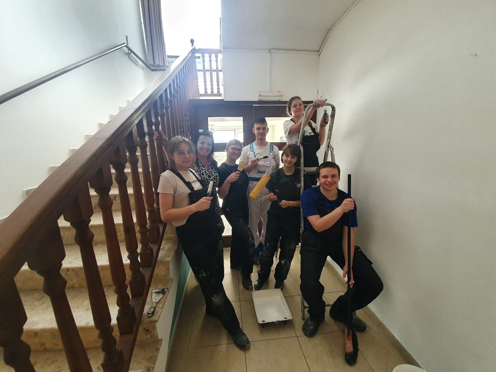 Zdjęcie w galerii na portalu naszraciborz.pl: Kalimera i Buenos Dias – tak witają swoich pracodawców uczniowie CKZiU nr 1 w Raciborzu wiadomości z regionu