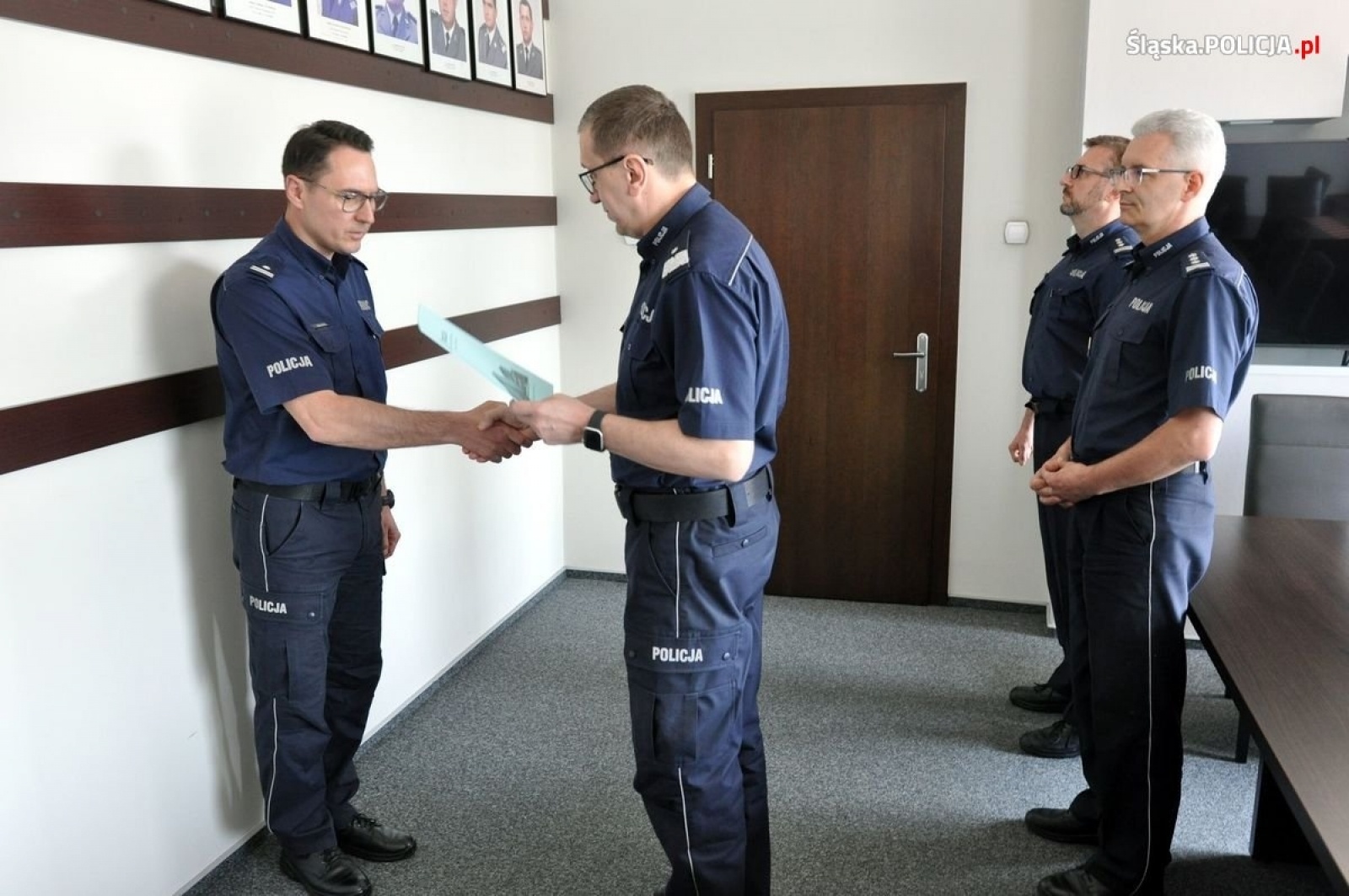 Zdjęcie w galerii na portalu naszraciborz.pl: Komendant ma nowego zastępcę. Zmiana kadrowa w raciborskiej policji wiadomości z regionu