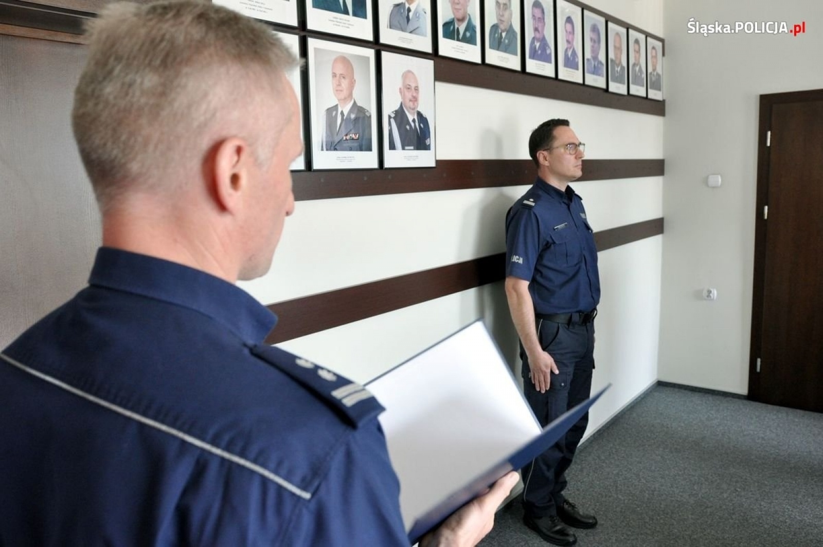 Zdjęcie w galerii na portalu naszraciborz.pl: Komendant ma nowego zastępcę. Zmiana kadrowa w raciborskiej policji wiadomości z regionu