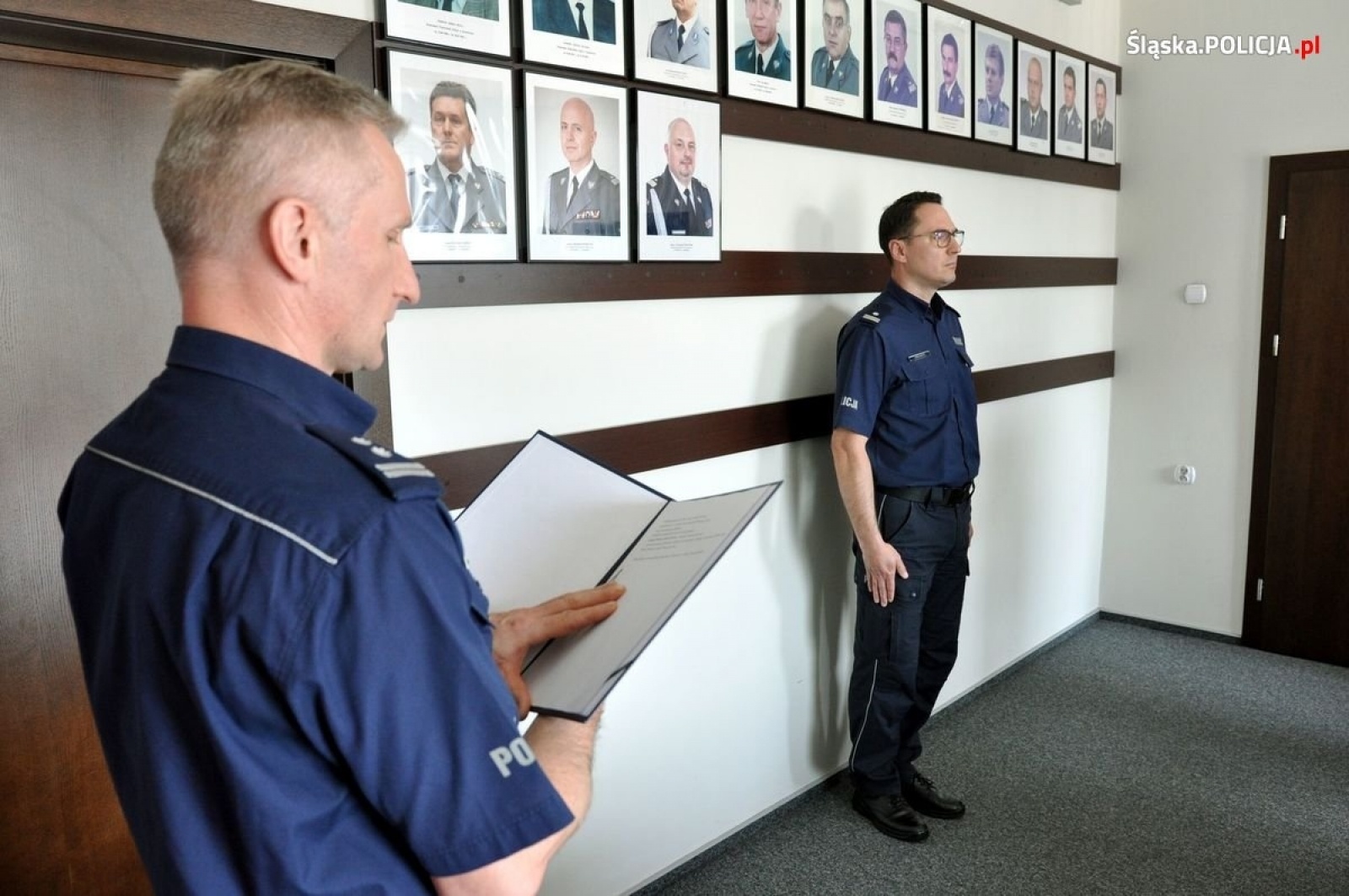 Zdjęcie w galerii na portalu naszraciborz.pl: Komendant ma nowego zastępcę. Zmiana kadrowa w raciborskiej policji wiadomości z regionu