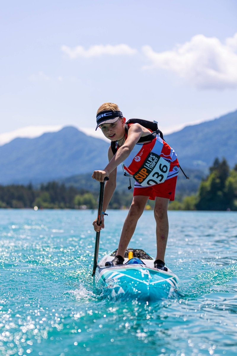 Zdjęcie w galerii na portalu naszraciborz.pl: Raciborzanin Mikołaj Miczek z sukcesem w Villach wiadomości z regionu