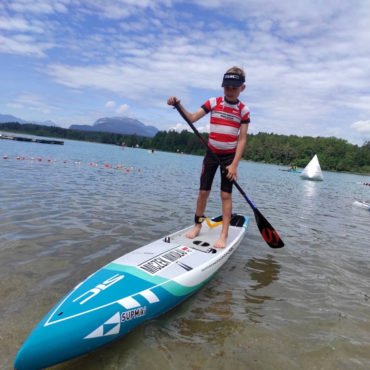 Zdjęcie w galerii na portalu naszraciborz.pl: Raciborzanin Mikołaj Miczek z sukcesem w Villach wiadomości z regionu