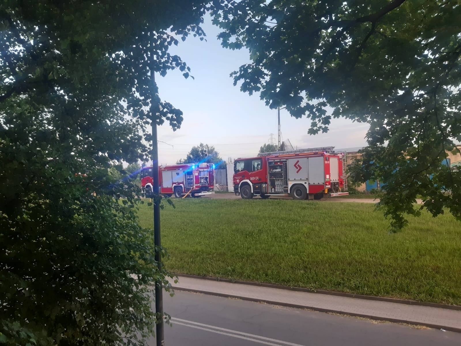 Zdjęcie w galerii na portalu naszraciborz.pl: Raport 998. Czarny dym nad Eichendorffa wiadomości z regionu