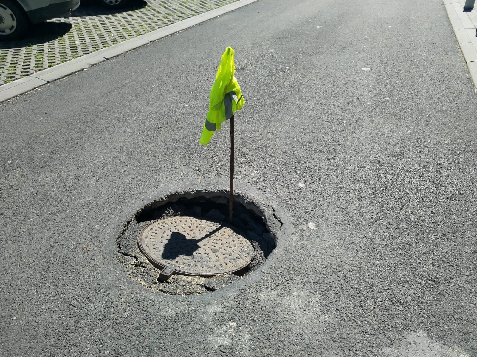 Zdjęcie w galerii na portalu naszraciborz.pl: Interwencje radnych. Korki na Rybnickiej i wyrwa na Katowickiej wiadomości z regionu