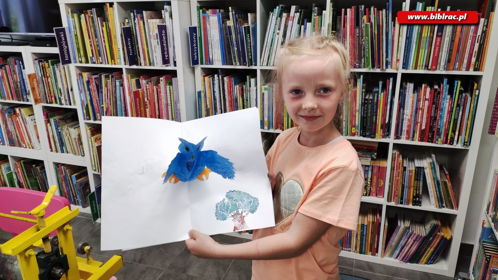 Zdjęcie w galerii na portalu naszraciborz.pl: Książki pop-up ożyły w Brzeziu wiadomości z regionu