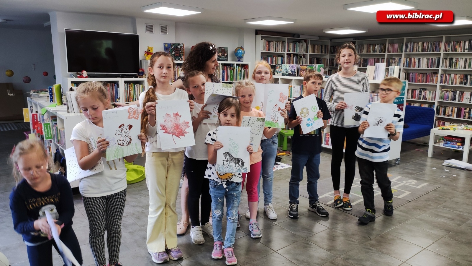 Zdjęcie w galerii na portalu naszraciborz.pl: Książki pop-up ożyły w Brzeziu wiadomości z regionu