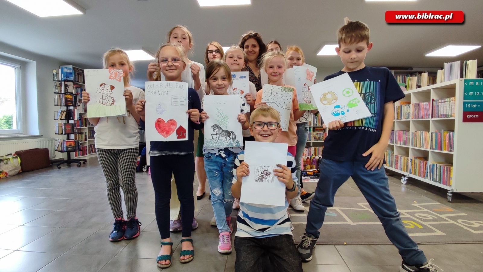 Zdjęcie w galerii na portalu naszraciborz.pl: Książki pop-up ożyły w Brzeziu wiadomości z regionu