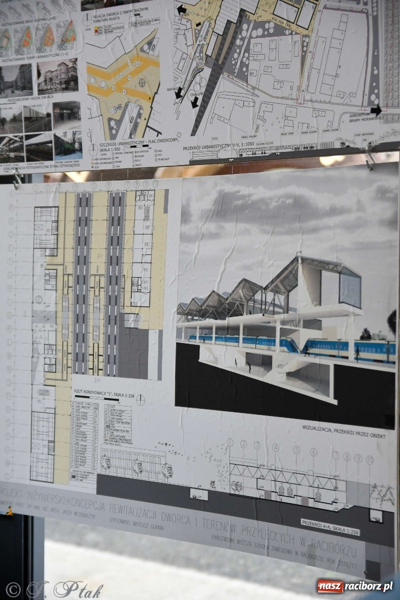 Zdjęcie w galerii na portalu naszraciborz.pl: Młoda architektura Raciborza - PWSZ pokazała prace studentów i wręczyła dyplomy wiadomości z regionu