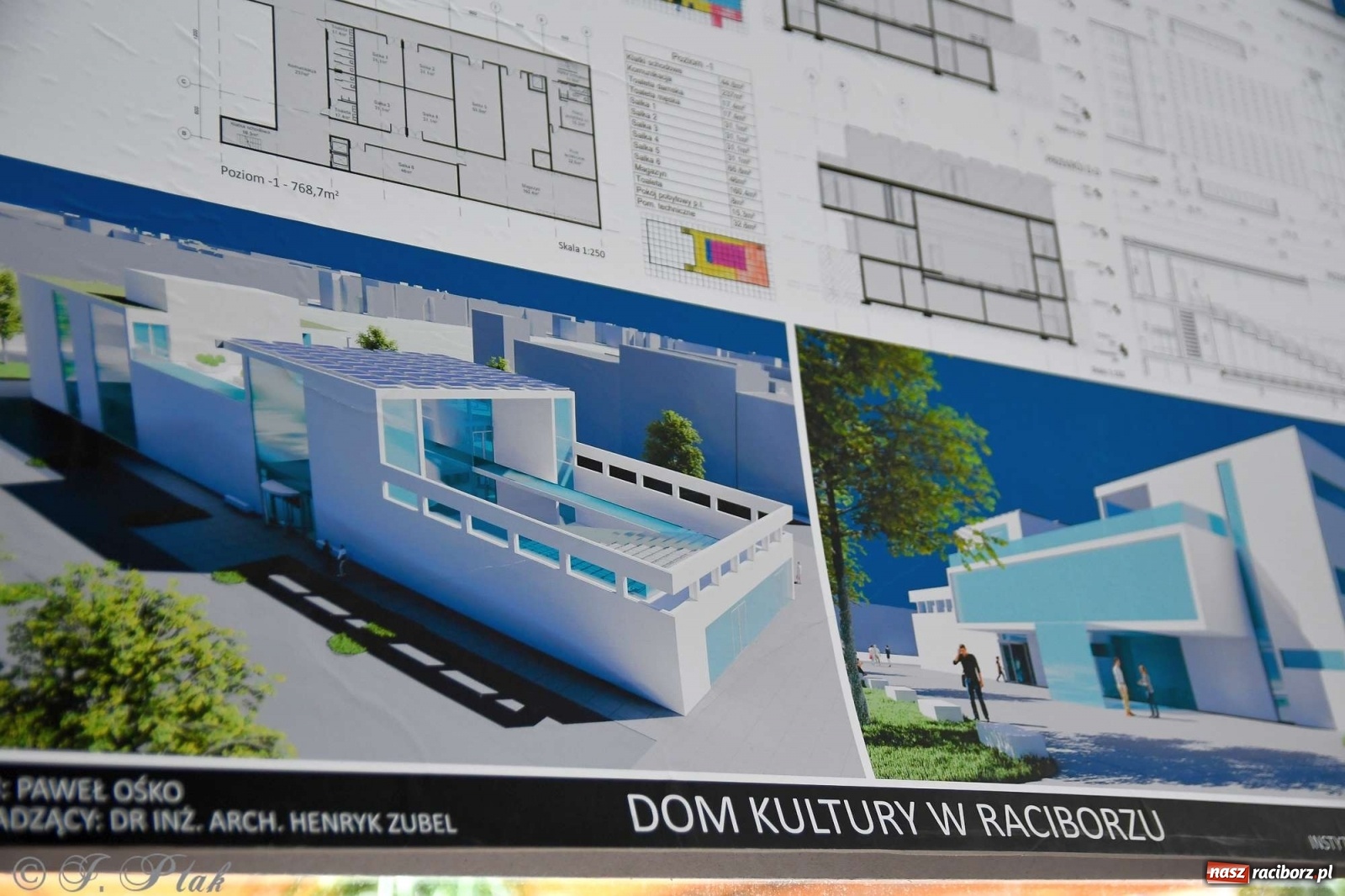 Zdjęcie w galerii na portalu naszraciborz.pl: Młoda architektura Raciborza - PWSZ pokazała prace studentów i wręczyła dyplomy wiadomości z regionu