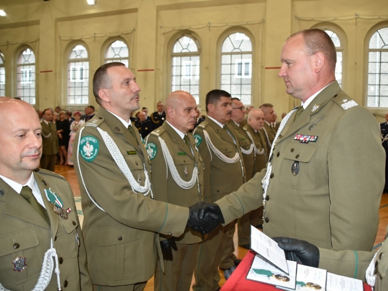 Zdjęcie w galerii na portalu naszraciborz.pl: Śląscy pogranicznicy z Raciborza świętowali 31. rocznicę powstania formacji wiadomości z regionu