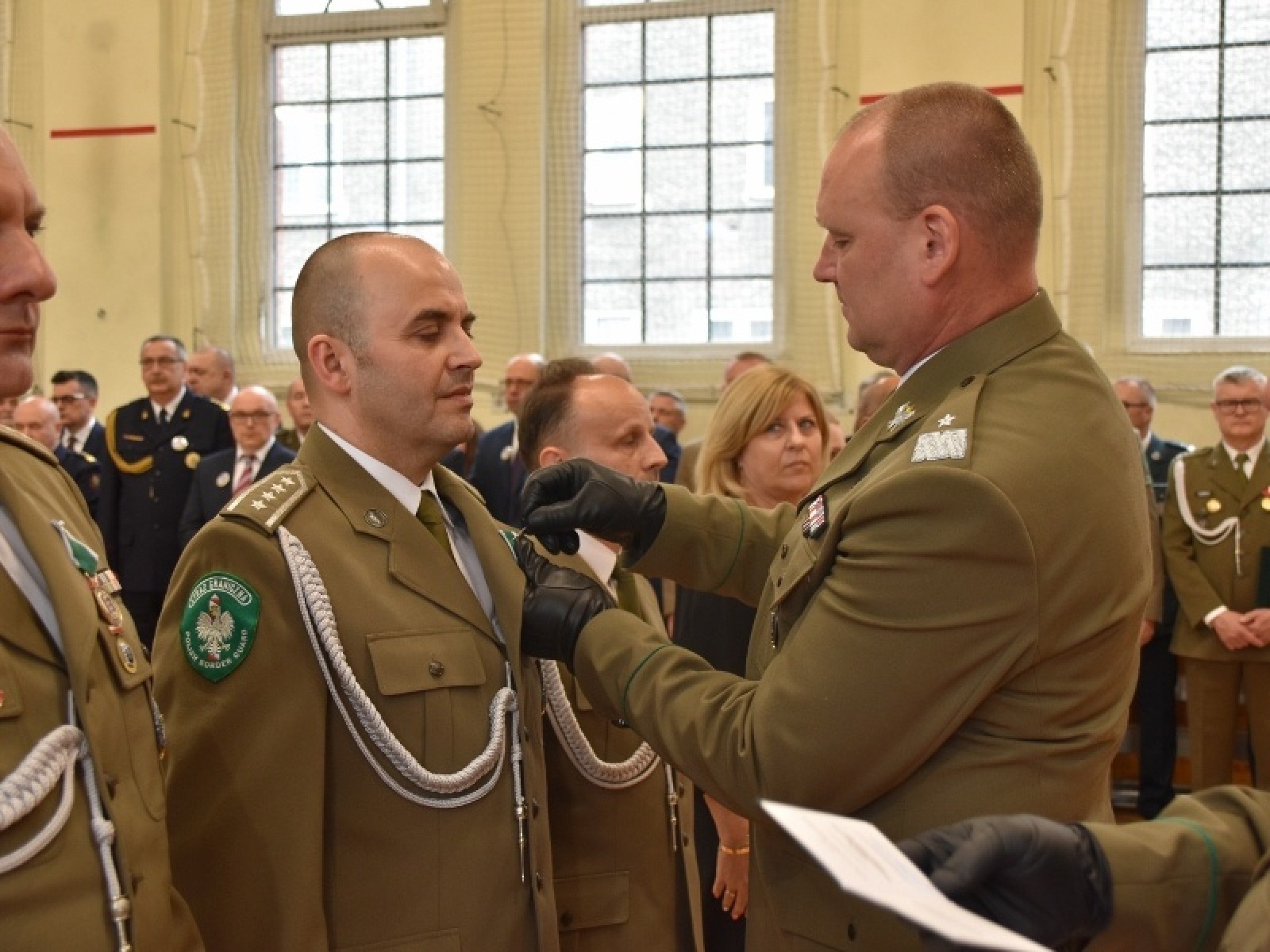 Zdjęcie w galerii na portalu naszraciborz.pl: Śląscy pogranicznicy z Raciborza świętowali 31. rocznicę powstania formacji wiadomości z regionu
