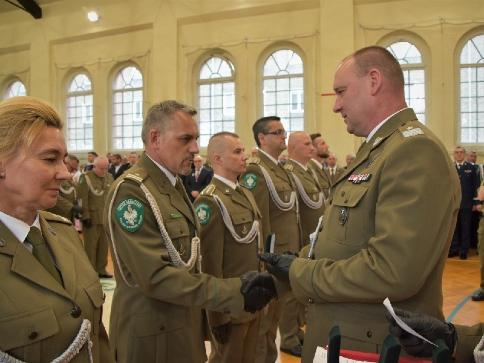 Zdjęcie w galerii na portalu naszraciborz.pl: Śląscy pogranicznicy z Raciborza świętowali 31. rocznicę powstania formacji wiadomości z regionu
