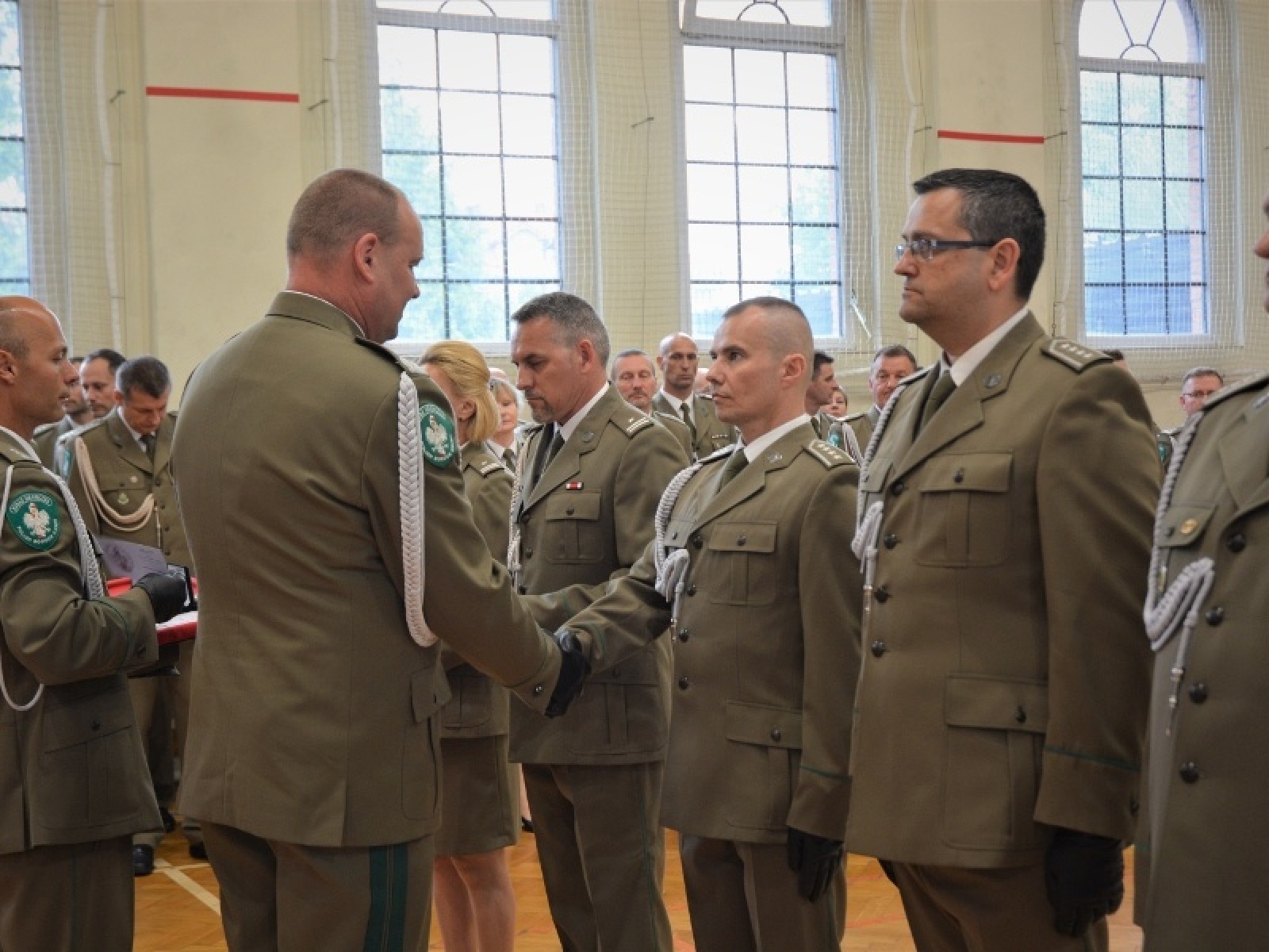 Zdjęcie w galerii na portalu naszraciborz.pl: Śląscy pogranicznicy z Raciborza świętowali 31. rocznicę powstania formacji wiadomości z regionu