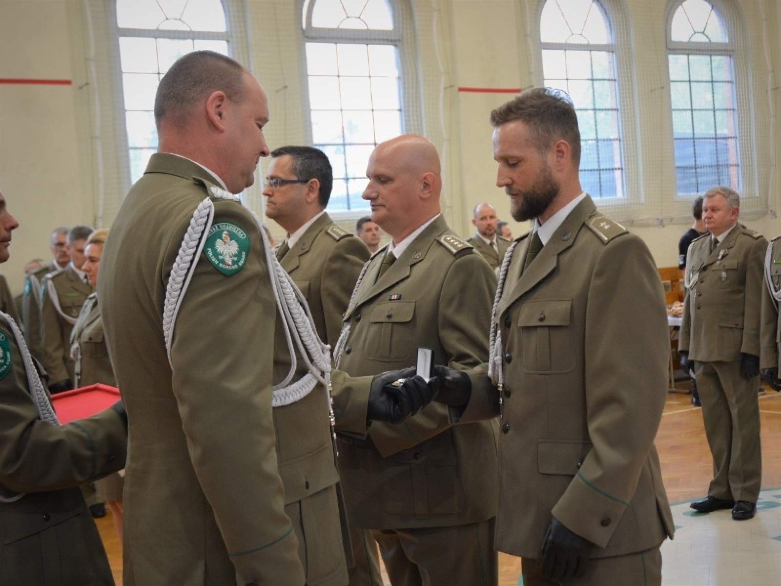 Zdjęcie w galerii na portalu naszraciborz.pl: Śląscy pogranicznicy z Raciborza świętowali 31. rocznicę powstania formacji wiadomości z regionu